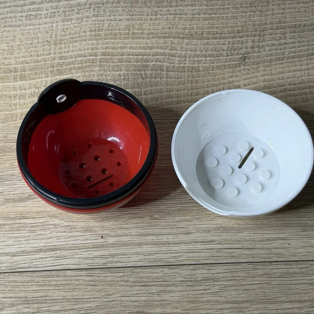 Mega Construx Pokemon Poke Ball Building Replacement Piece Base Only Red White‎
